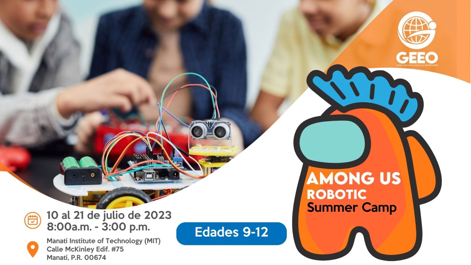 Among Us Robotics Summer Camp GEEO Global Education Exchange